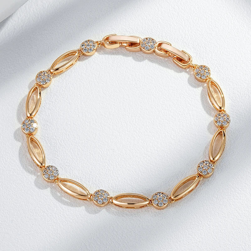 Blushing Glow Zircon Bracelet