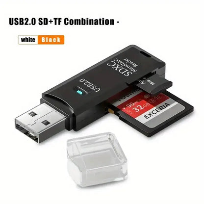 SpeedRush 2-in-1 Micro SD Card Reader