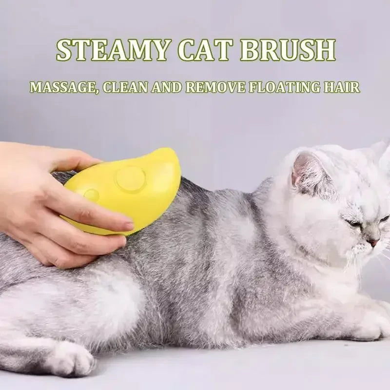 Furry Friend Spa Steam Brush