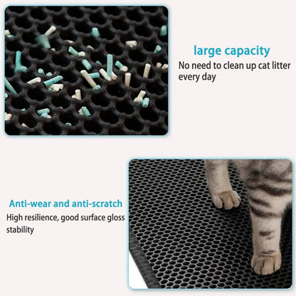 Kitty Comfort Double-Layer Litter Mat