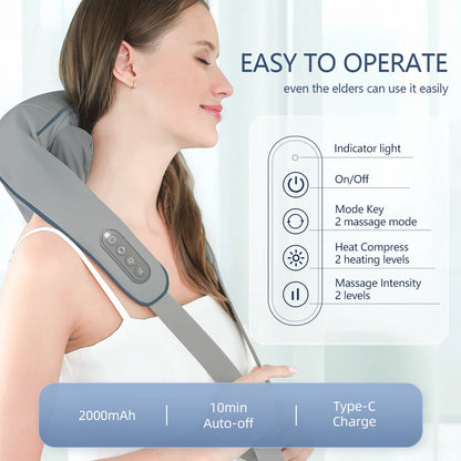 Serenity Shawl Neck and Shoulder Massager